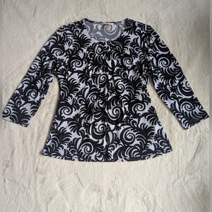 TanJay Dressy Top, Sz S